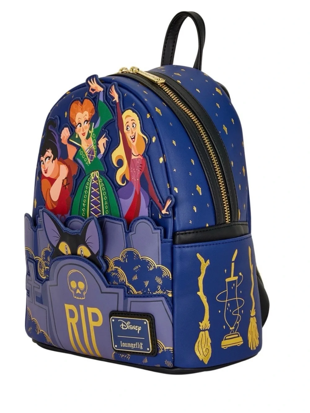 Loungefly Disney NWT Hocus Pocus Sanderson Sisters Graveyard Mini Backpack